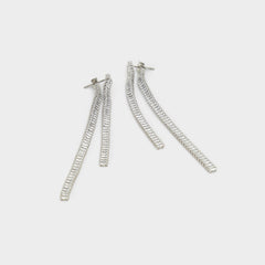 Aldo | Svetna Silver/Clear Multi Women's Earrings - Drop earrings