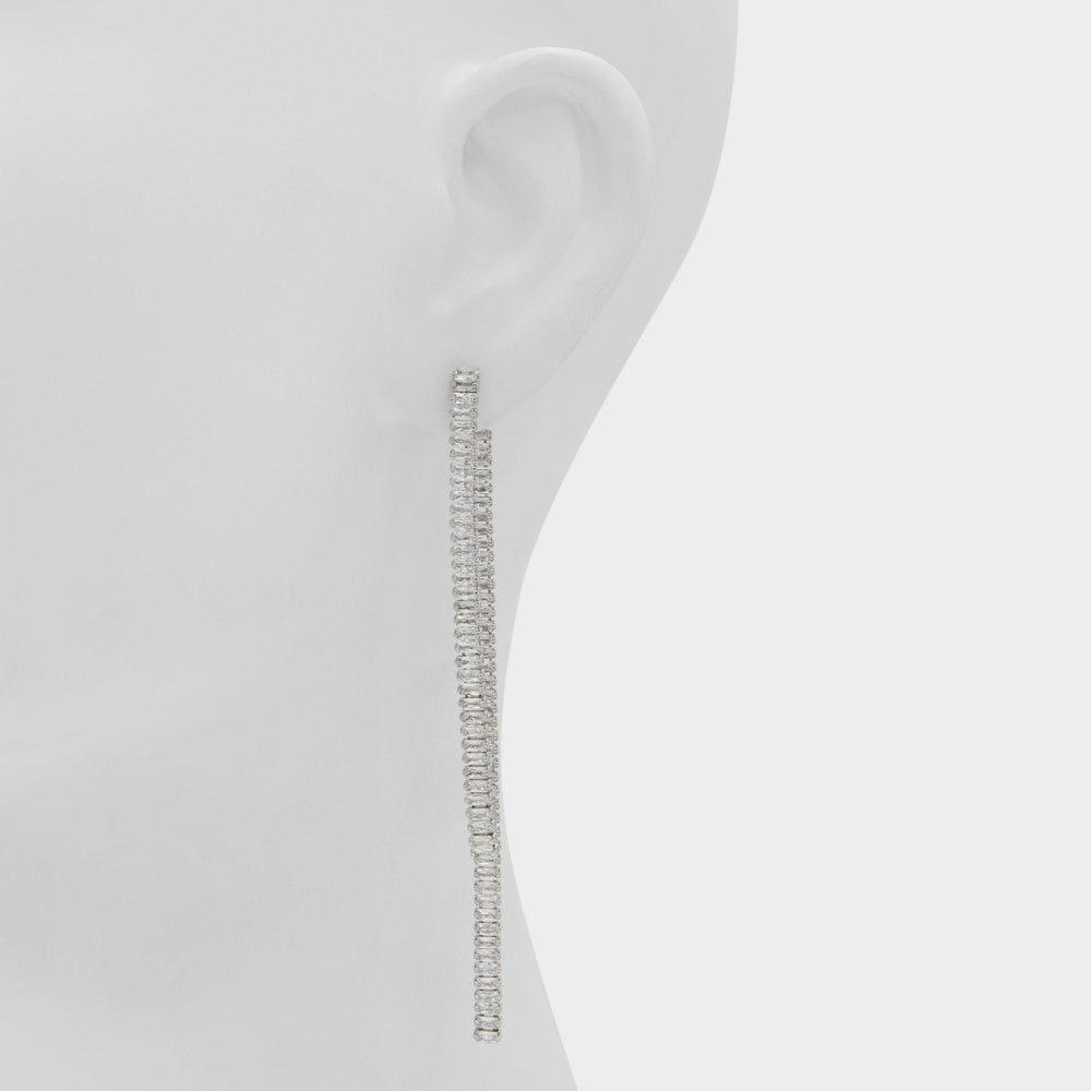 Aldo | Svetna Silver/Clear Multi Women's Earrings - Drop earrings