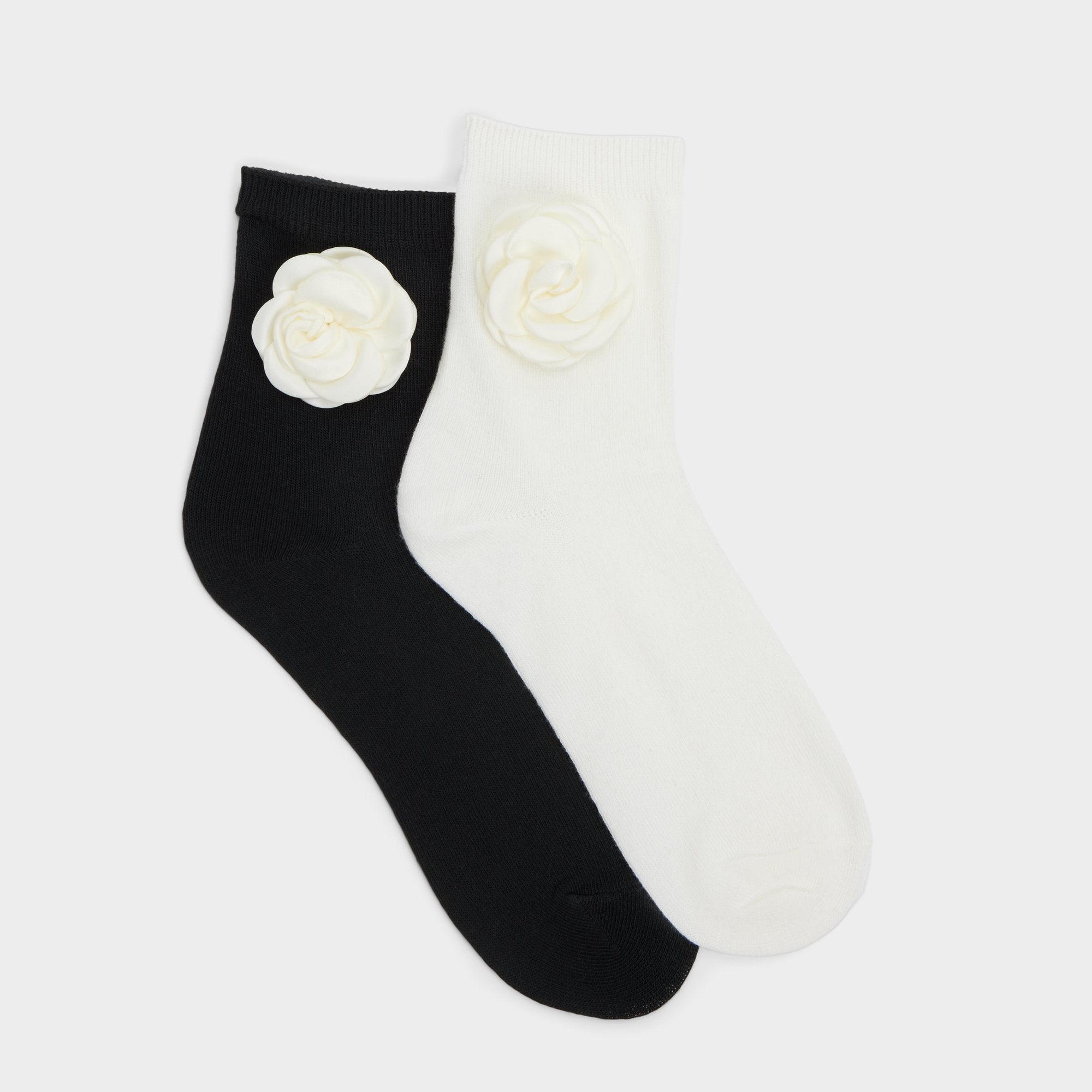 Aldo | Rosettesocks Black/White Women's Socks - Socks