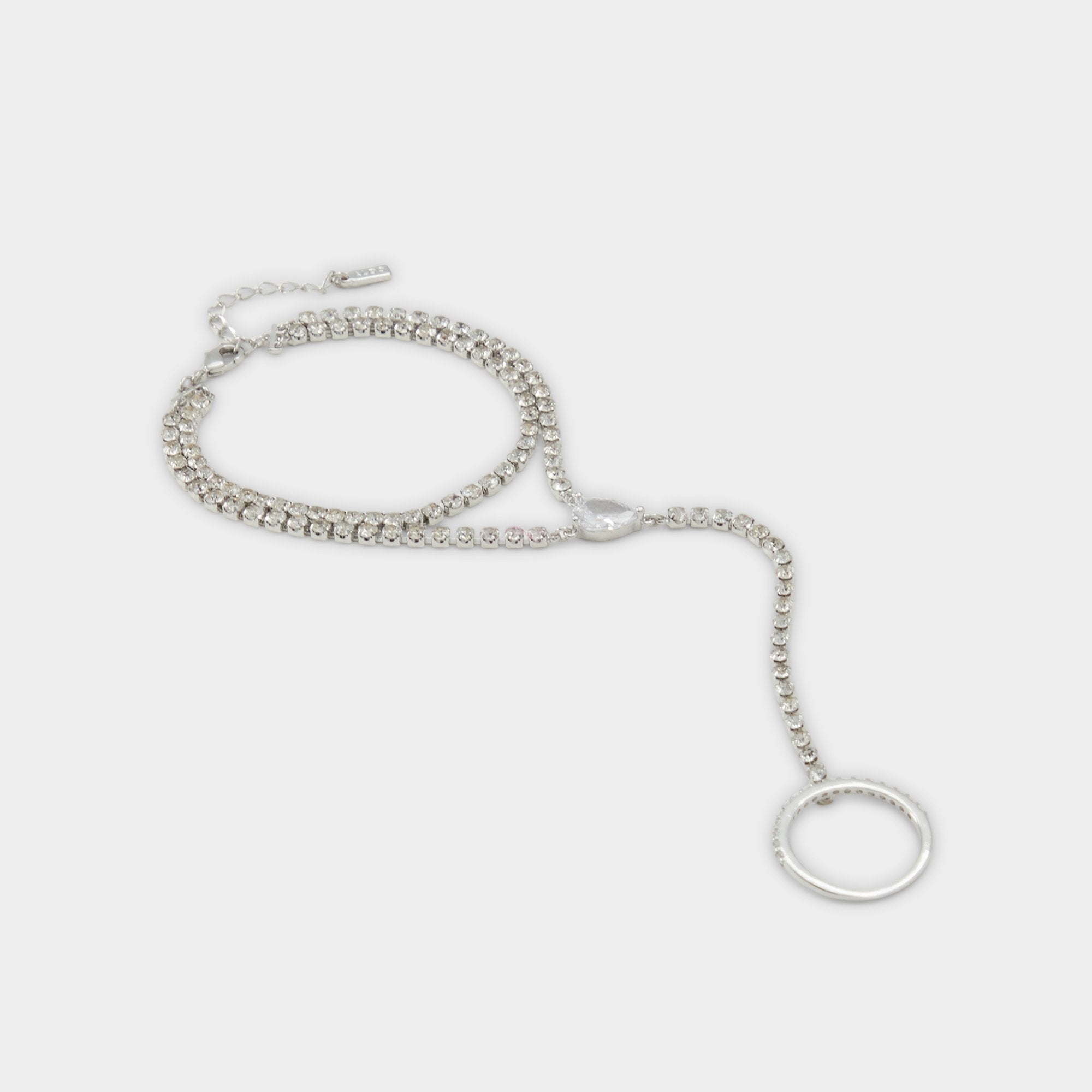 Aldo | Unenda Silver/Clear Multi Women's Bracelets - Hand chain