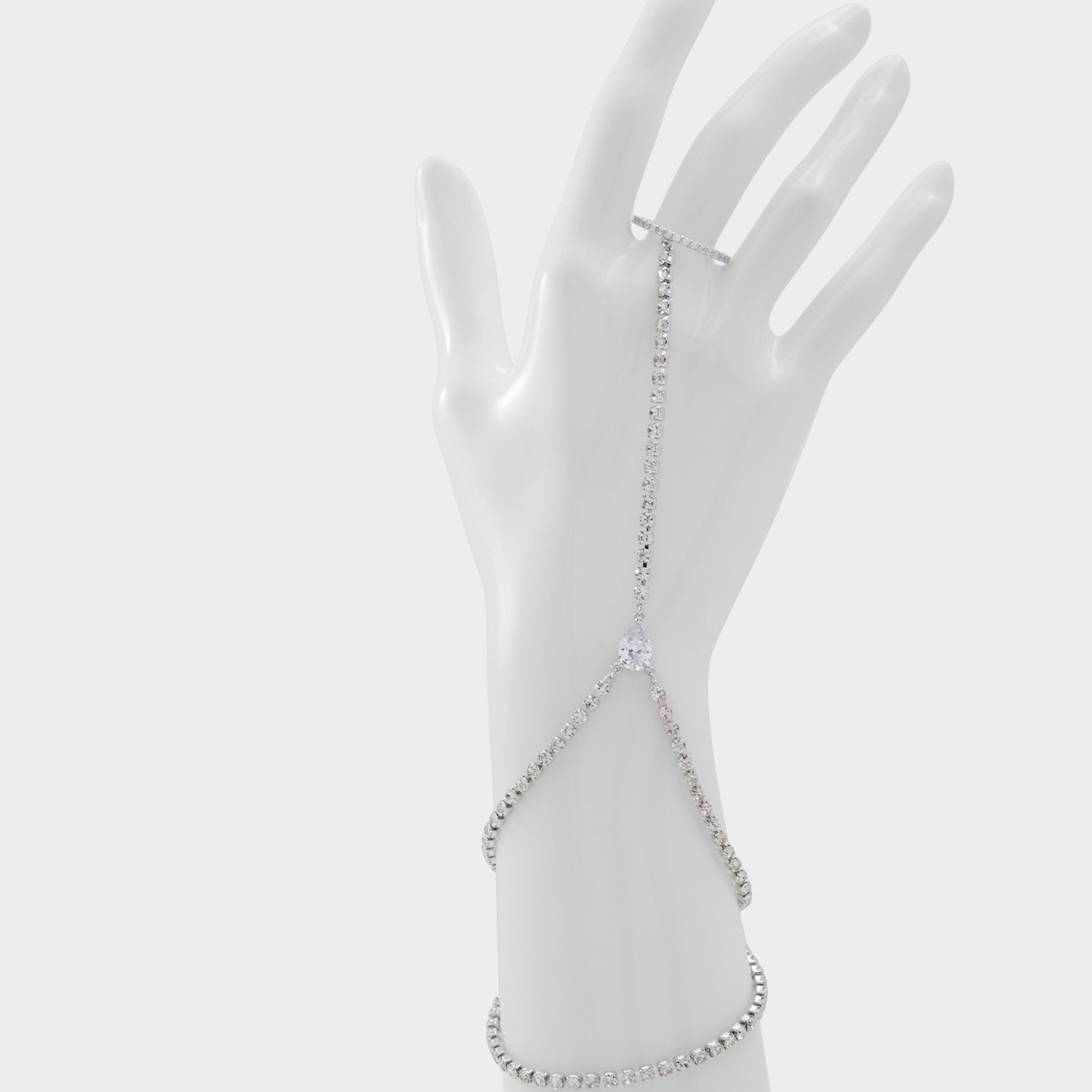 Aldo | Unenda Silver/Clear Multi Women's Bracelets - Hand chain