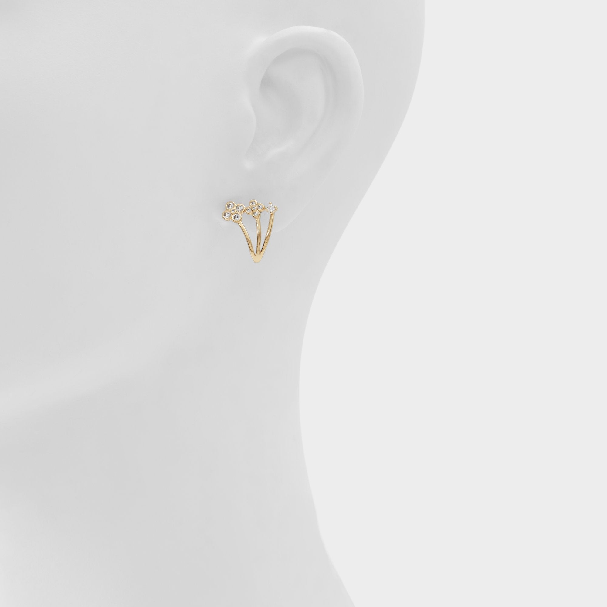 Aldo | Asieweth Gold/Clear Multi Women's Earrings - Earrings