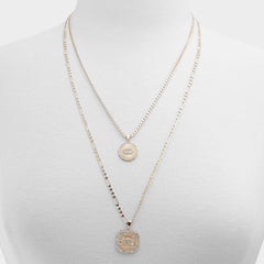Aldo | Naewin Gold/Clear Multi Women's Necklaces - Layered necklace