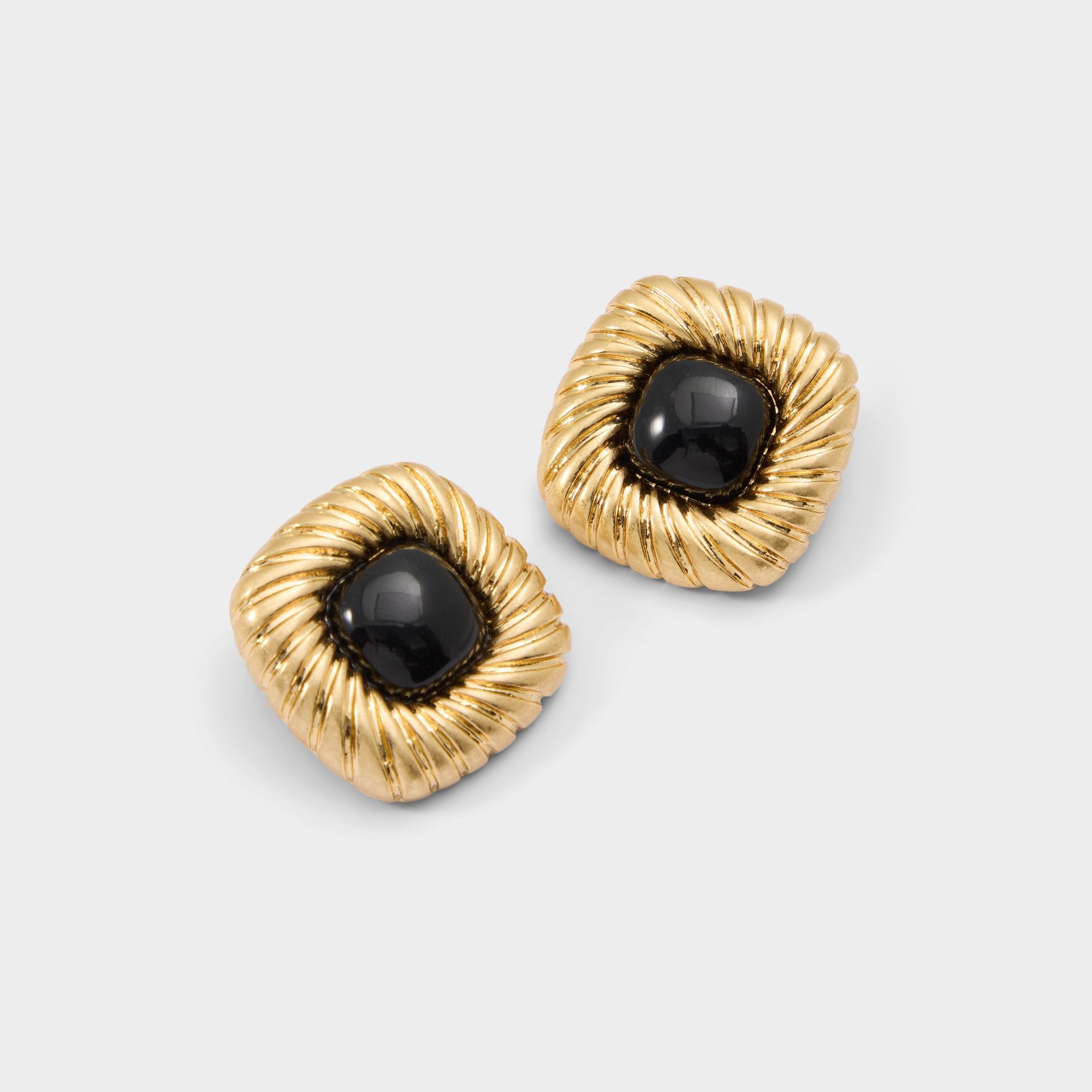 Aldo | Myrage in Black Gold Multi - Statement earrings