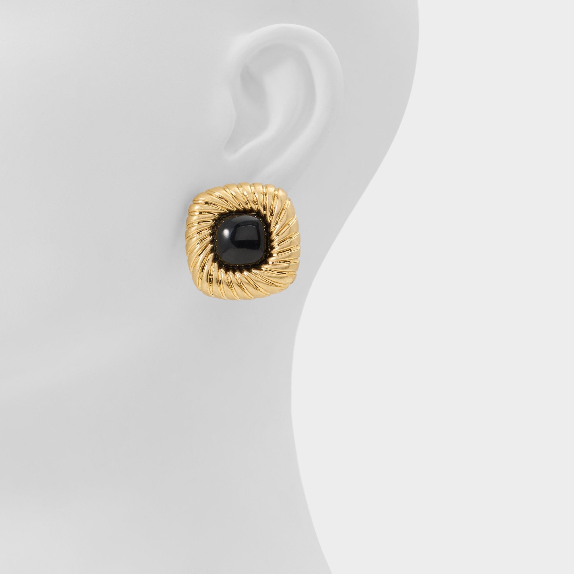 Aldo | Myrage in Black Gold Multi - Statement earrings
