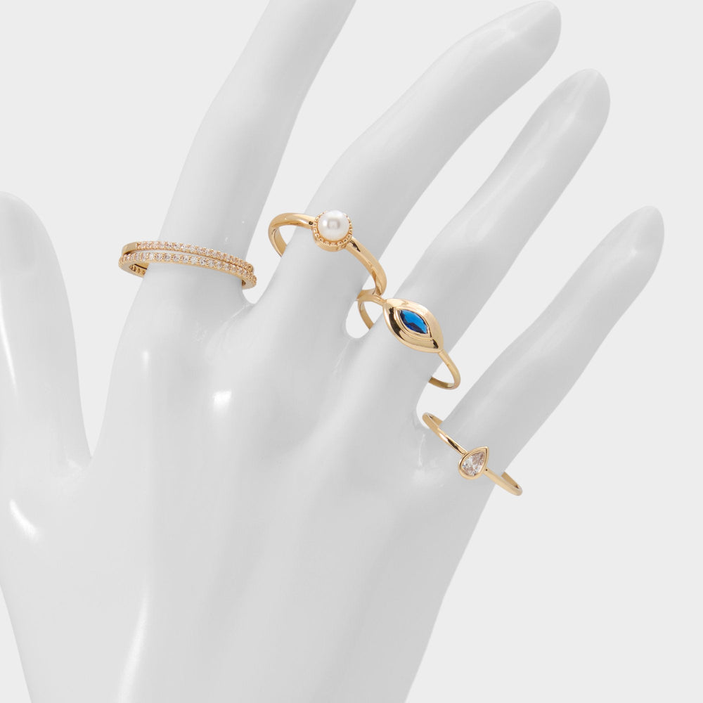 Aldo | Auraeye in Light Blue - Stackable rings