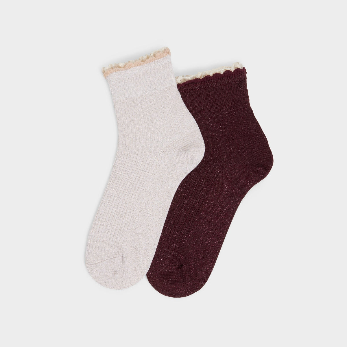 Aldo | Sparklelace in Bordo - Socks