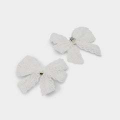 Aldo | Laboucle White Women's Shoe Charms & Laces - Shoe accessory