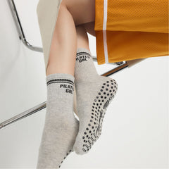 Aldo | Pilatesclub in Grey - Pilates socks