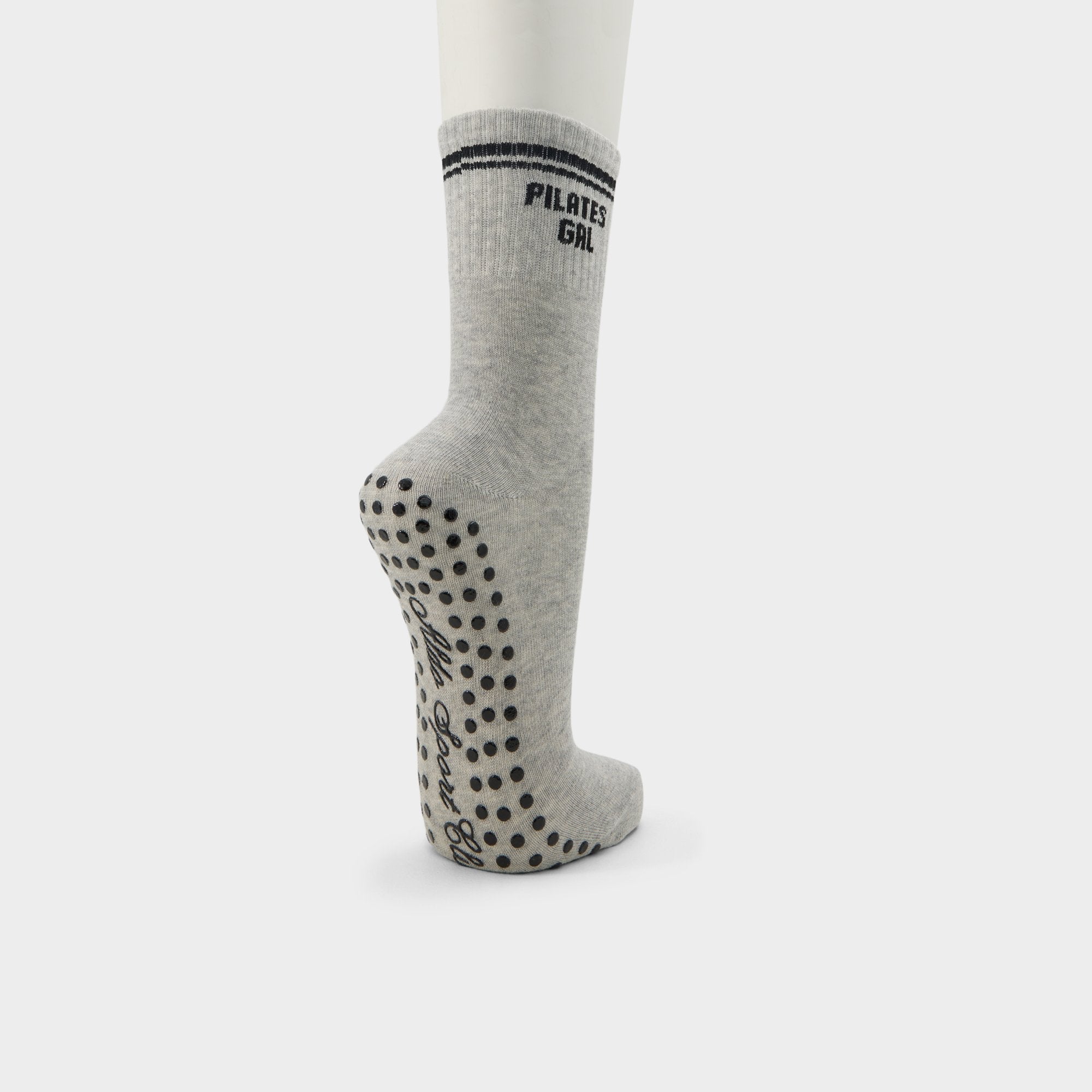 Aldo | Pilatesclub in Grey - Pilates socks