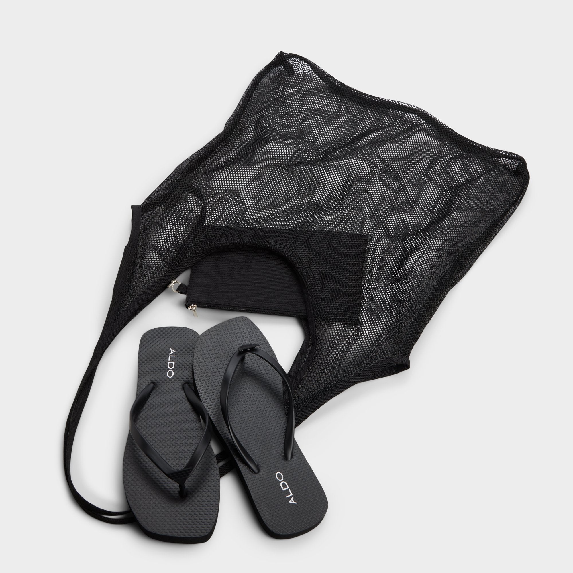 Aldo | Beachready Black Women's Jelly Sandals & Flip Flops - Flip flop