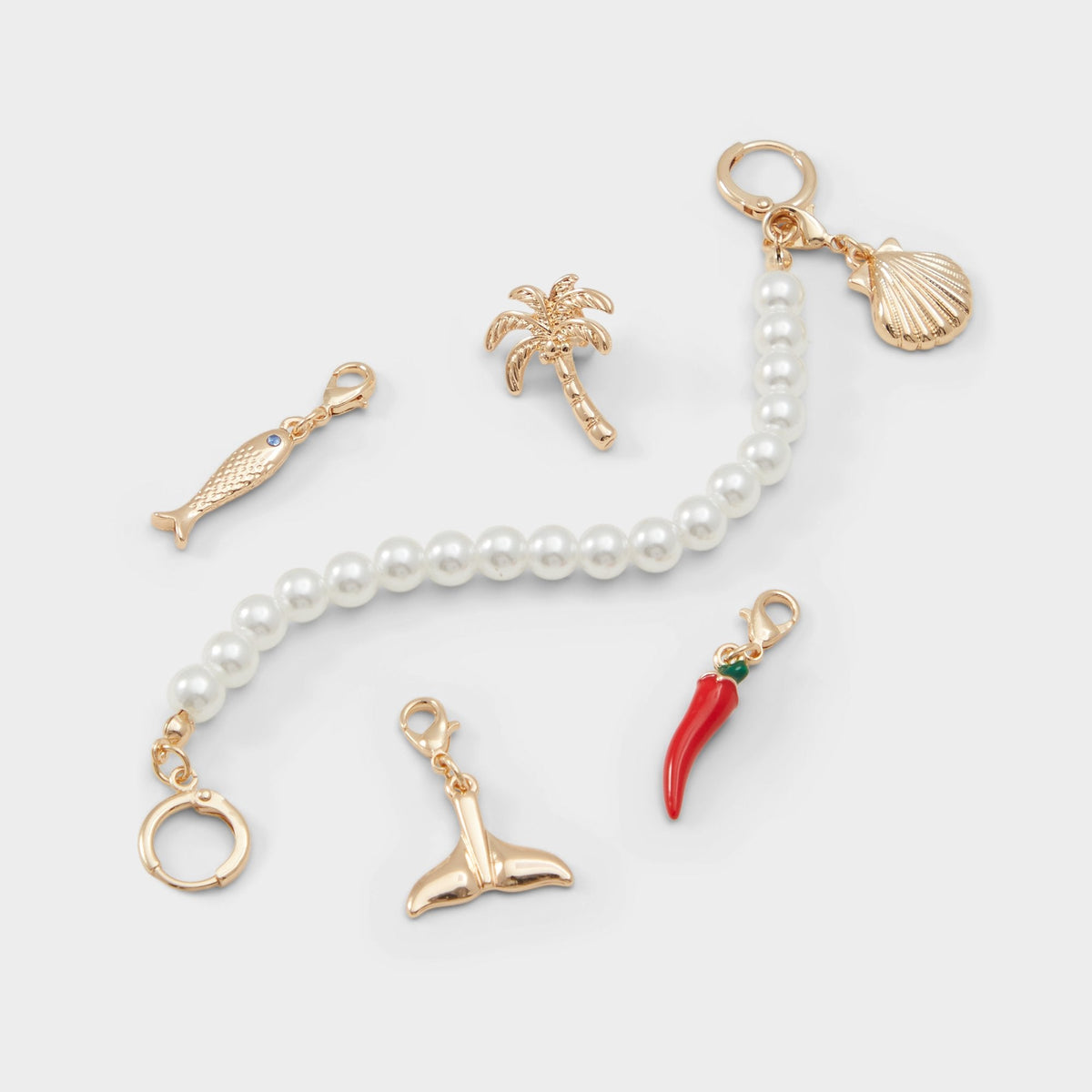 Aldo | Tropico Red Women's Shoe Charms & Laces - Shoe charms