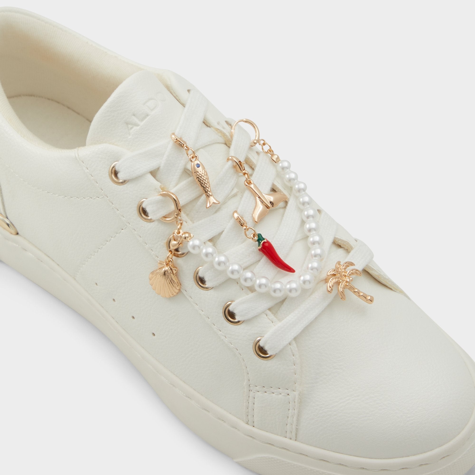 Aldo | Tropico Red Women's Shoe Charms & Laces - Shoe charms