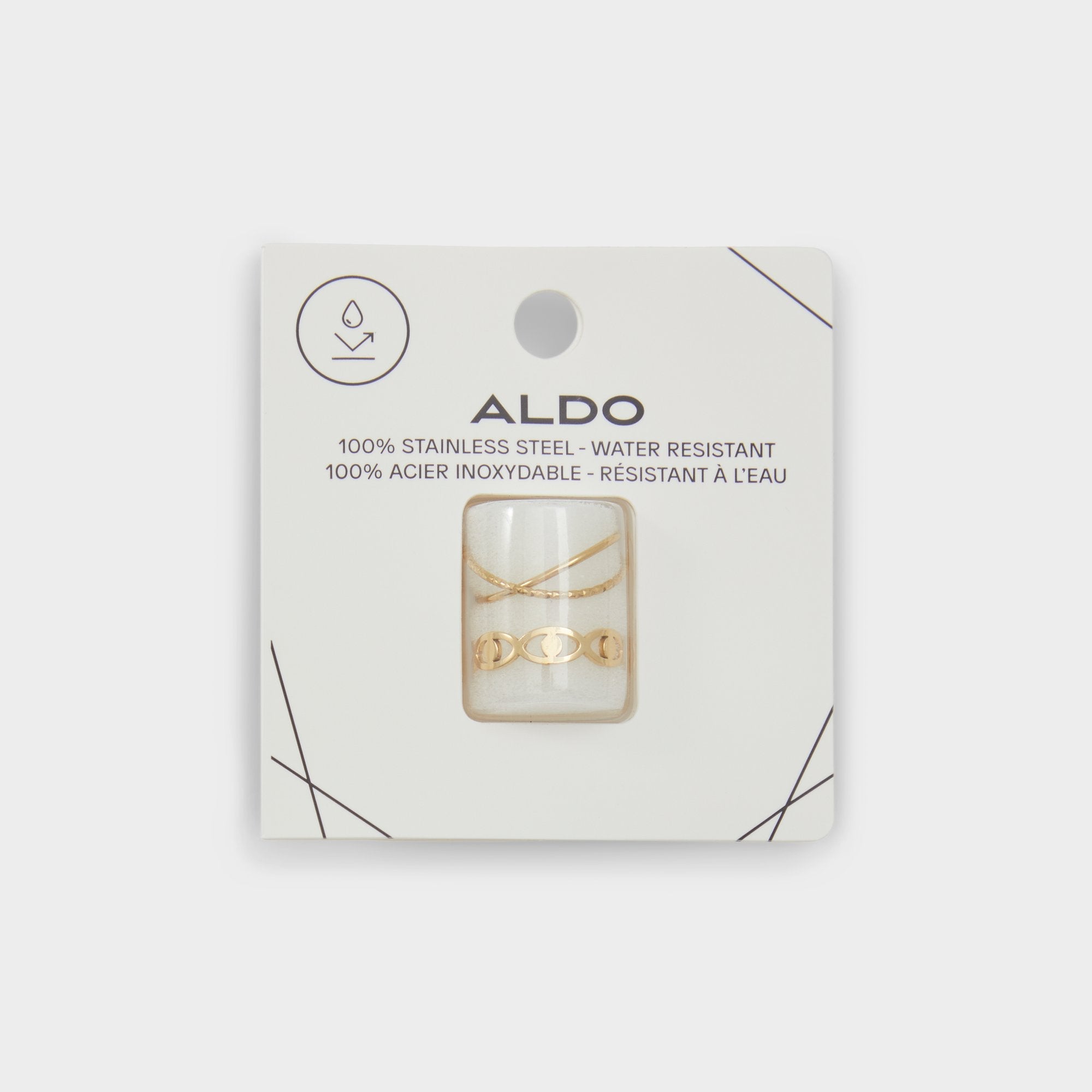 Aldo | Twisted Gold Women's Stainless Steel - Toe ring