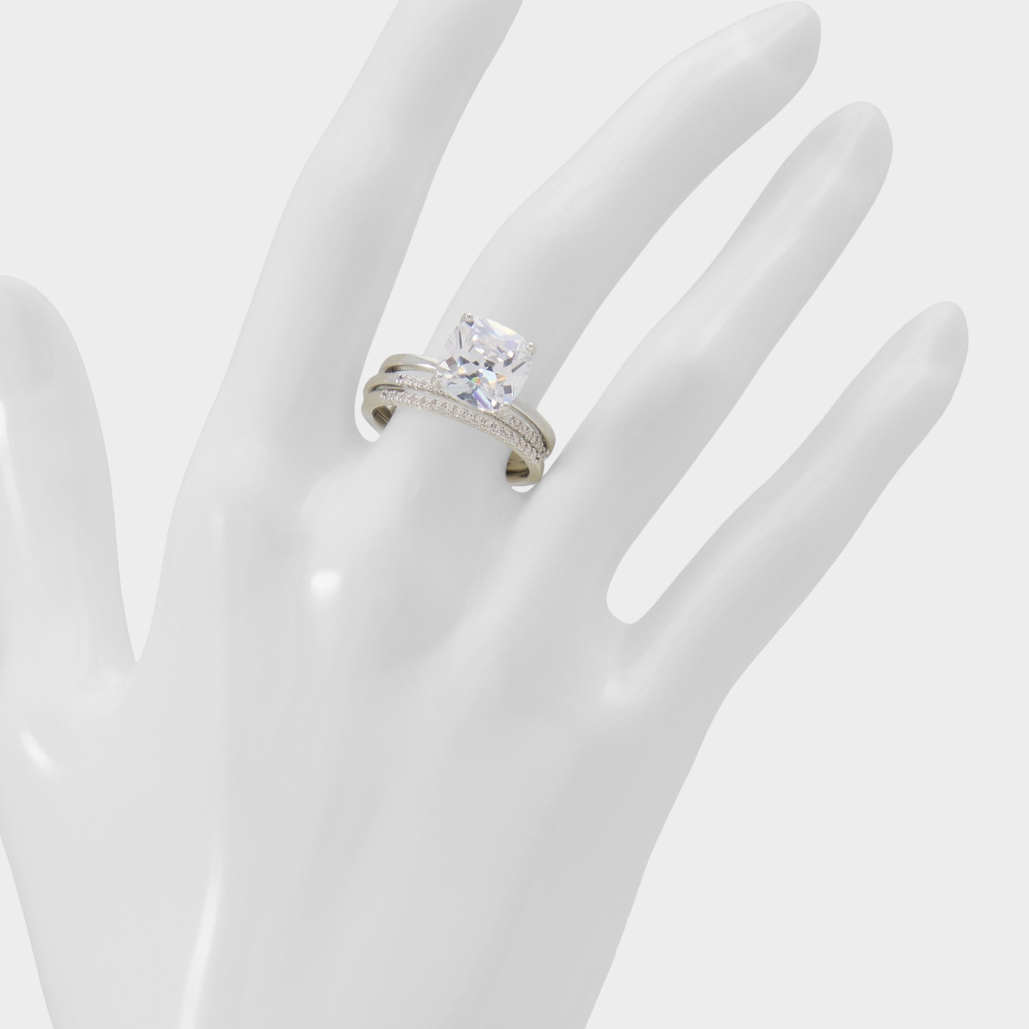 Aldo | Lothoamas in Silver Clear Multi - Ring