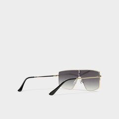 Aldo | Priren Black/Gold Multi Women's Shield - Shield sunglasses