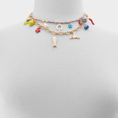 Aldo | Amalfie Red Women's Necklaces - Charm necklace
