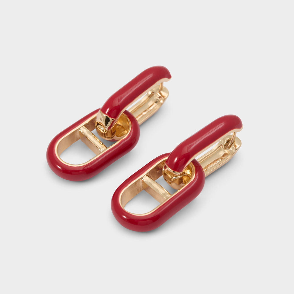 Aldo | Alalaegyn in Red - Hoop earrings