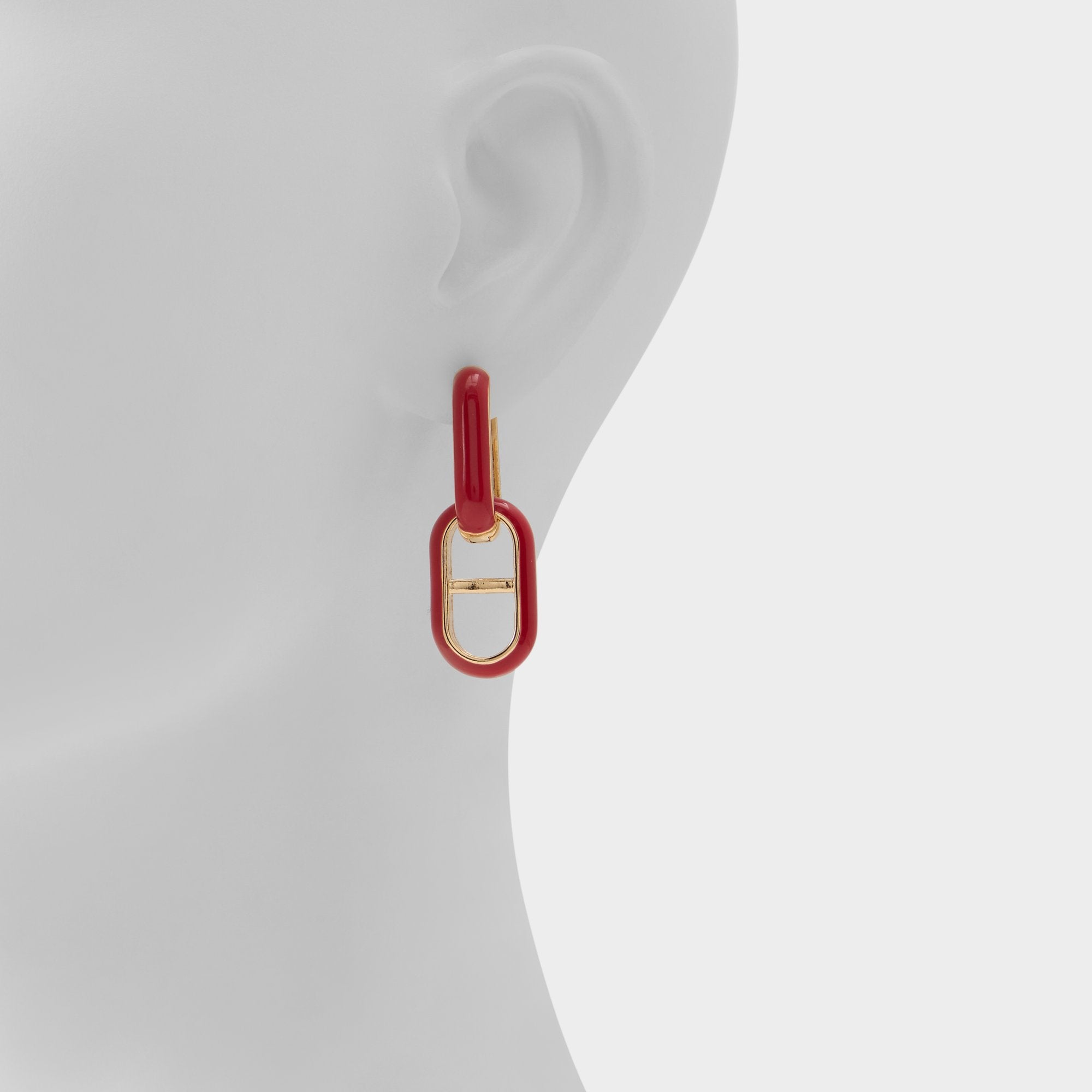 Aldo | Alalaegyn in Red - Hoop earrings