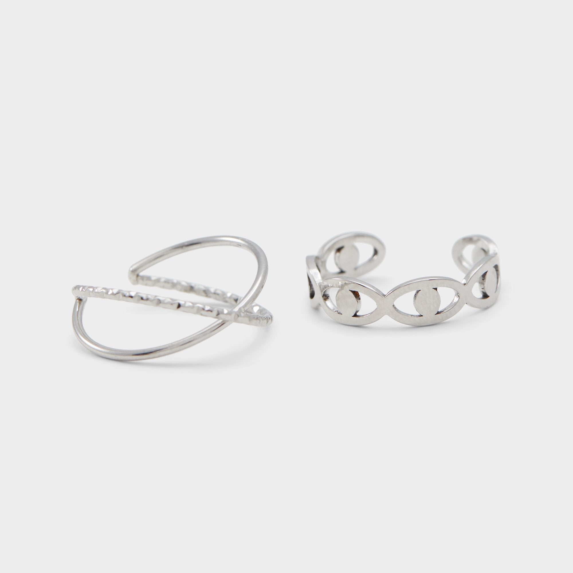 Aldo | Twisted Silver Women's Rings - Toe ring