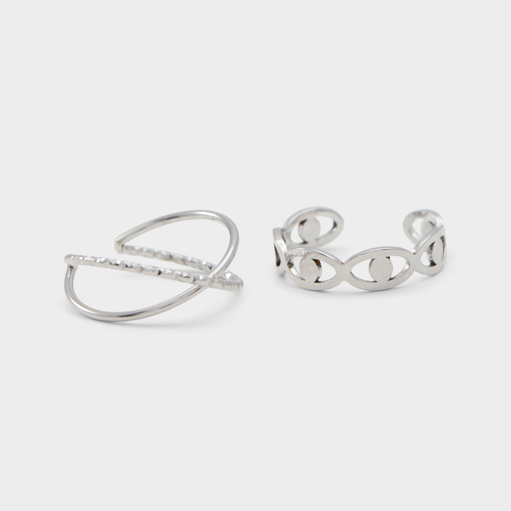 Aldo | Twisted Silver Women's Rings - Toe ring