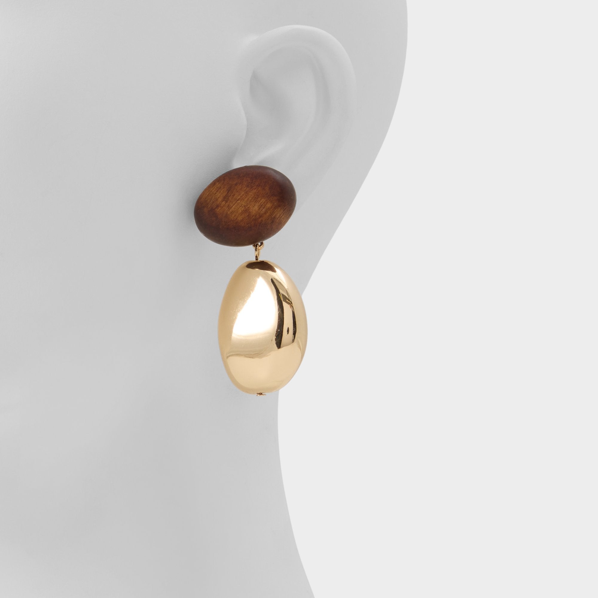 Aldo | Teyrra in Other Brown - Chandelier earrings