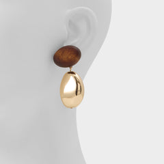 Aldo | Teyrra in Other Brown - Chandelier earrings