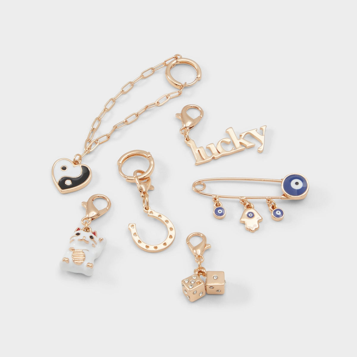 Aldo | Fortunes Blue Women's Shoe Charms & Laces - Shoe charms