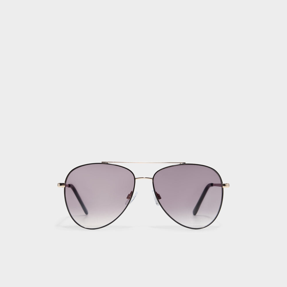 Aldo | Arilicanx Black/Gold Multi Women's Aviator - Aviator sunglasses