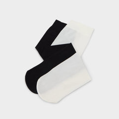 Aldo | Sleekstep in Black White - Knee high socks