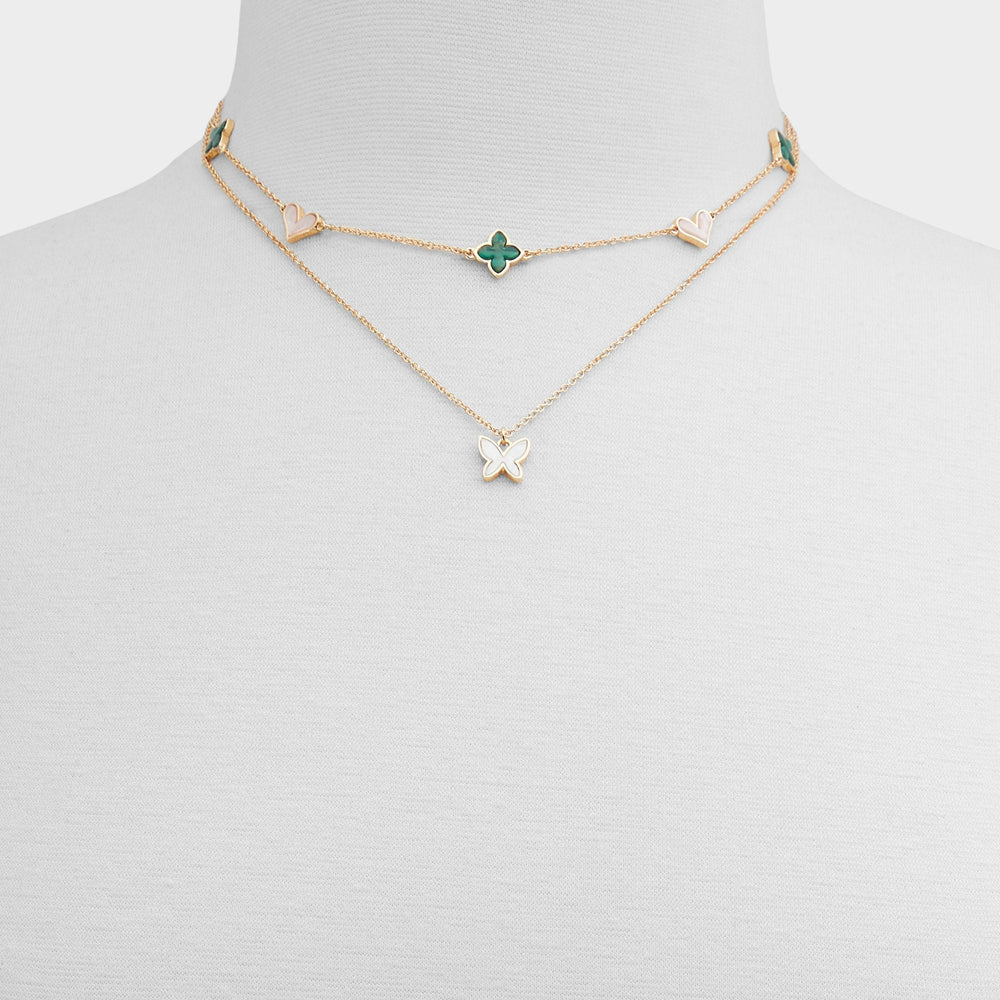 Aldo | Cheriish Pastel Multi Women's Necklaces - Layered necklace
