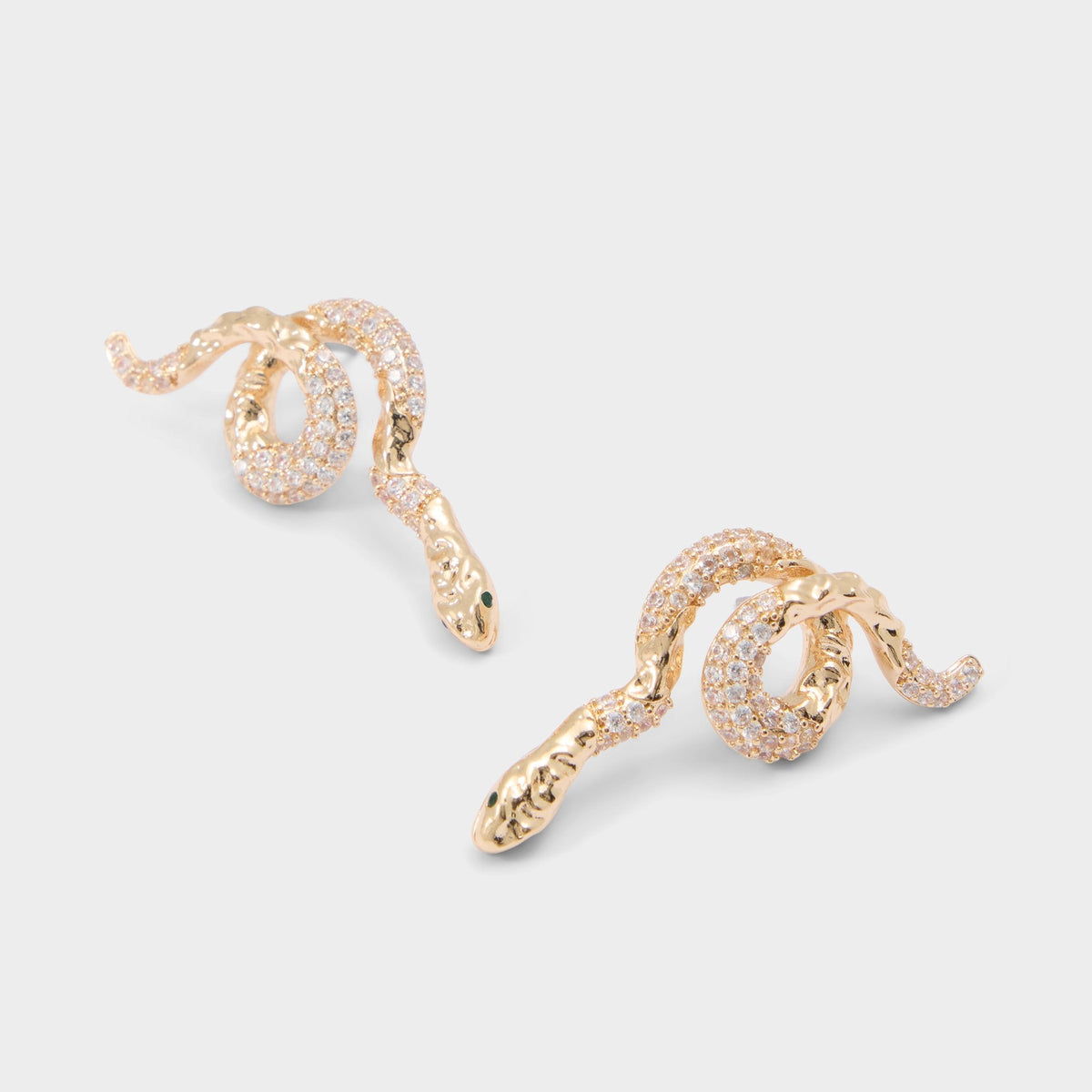 Aldo | Serpenta in Gold Clear Multi - Chandelier earrings