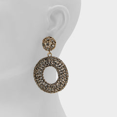 Aldo | Stonebrooke in Grey - Hoop earrings