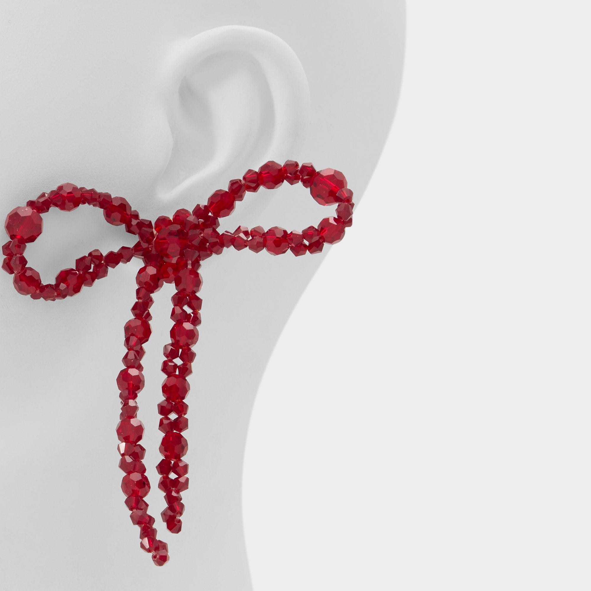 Aldo | Tinsla in Bordo - Statement earrings