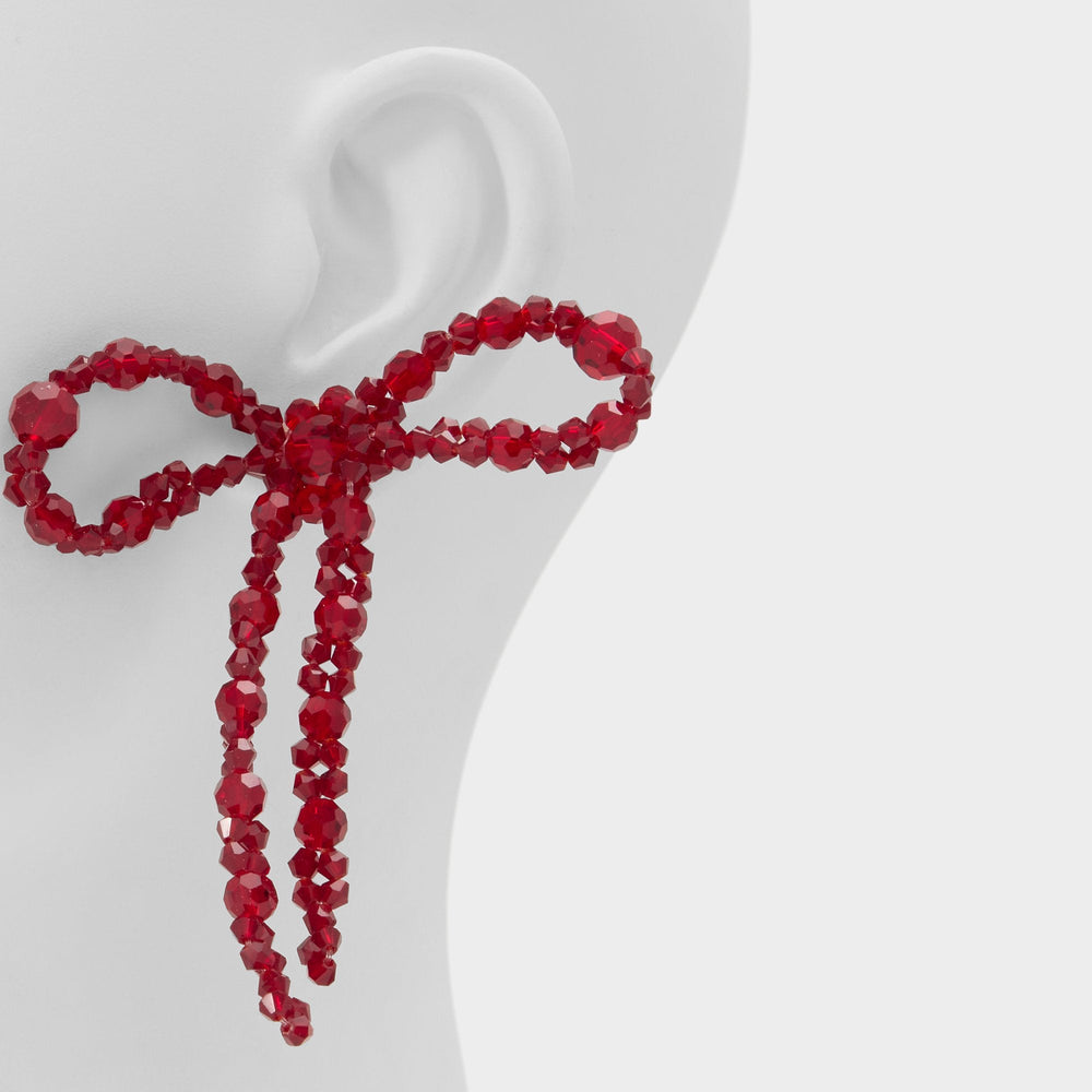 Aldo | Tinsla in Bordo - Statement earrings