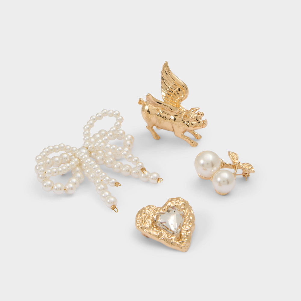 Aldo | Cocquettepins in Ice - Decorative brooch