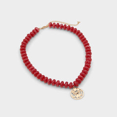 Aldo | Myluckycharm in Red - Pendant necklace