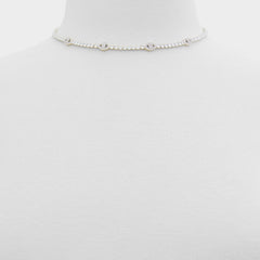 Aldo | Elbaeraen in Silver Clear Multi - Choker necklace