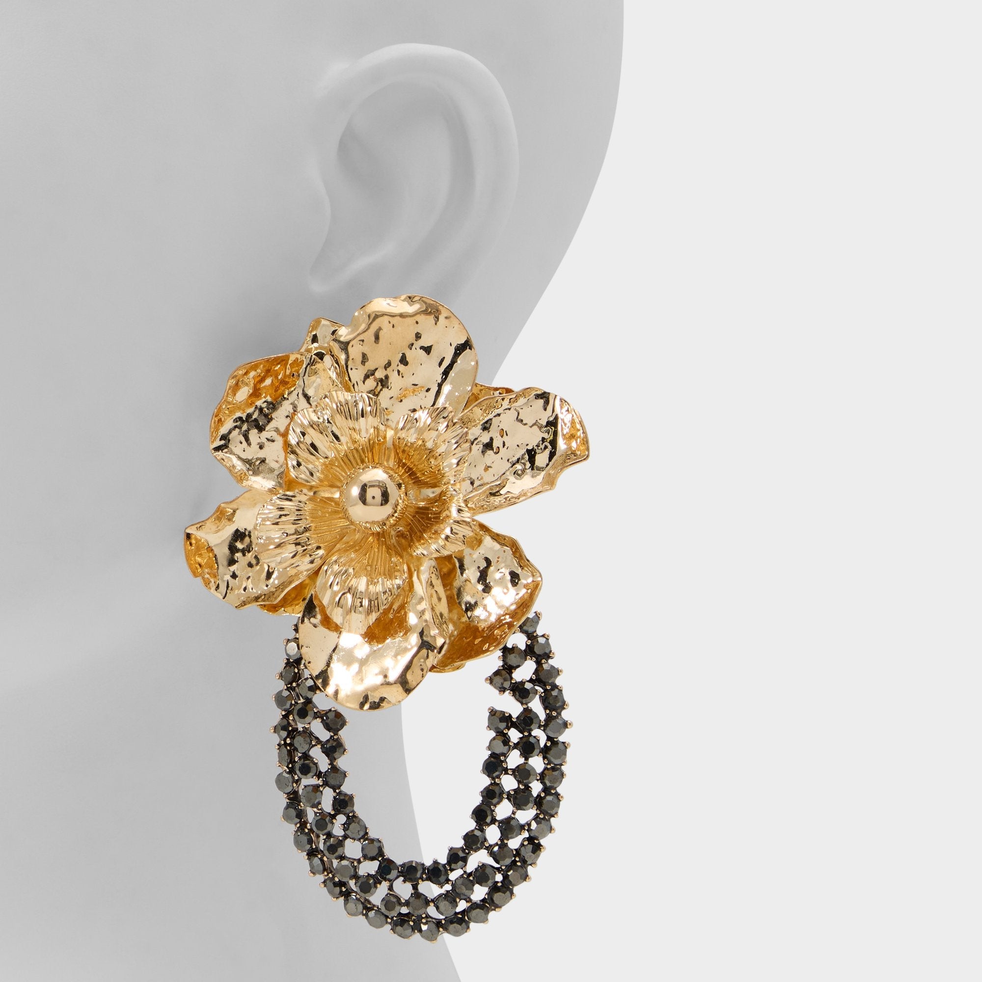 Aldo | Florabella in Grey - Chandelier earrings