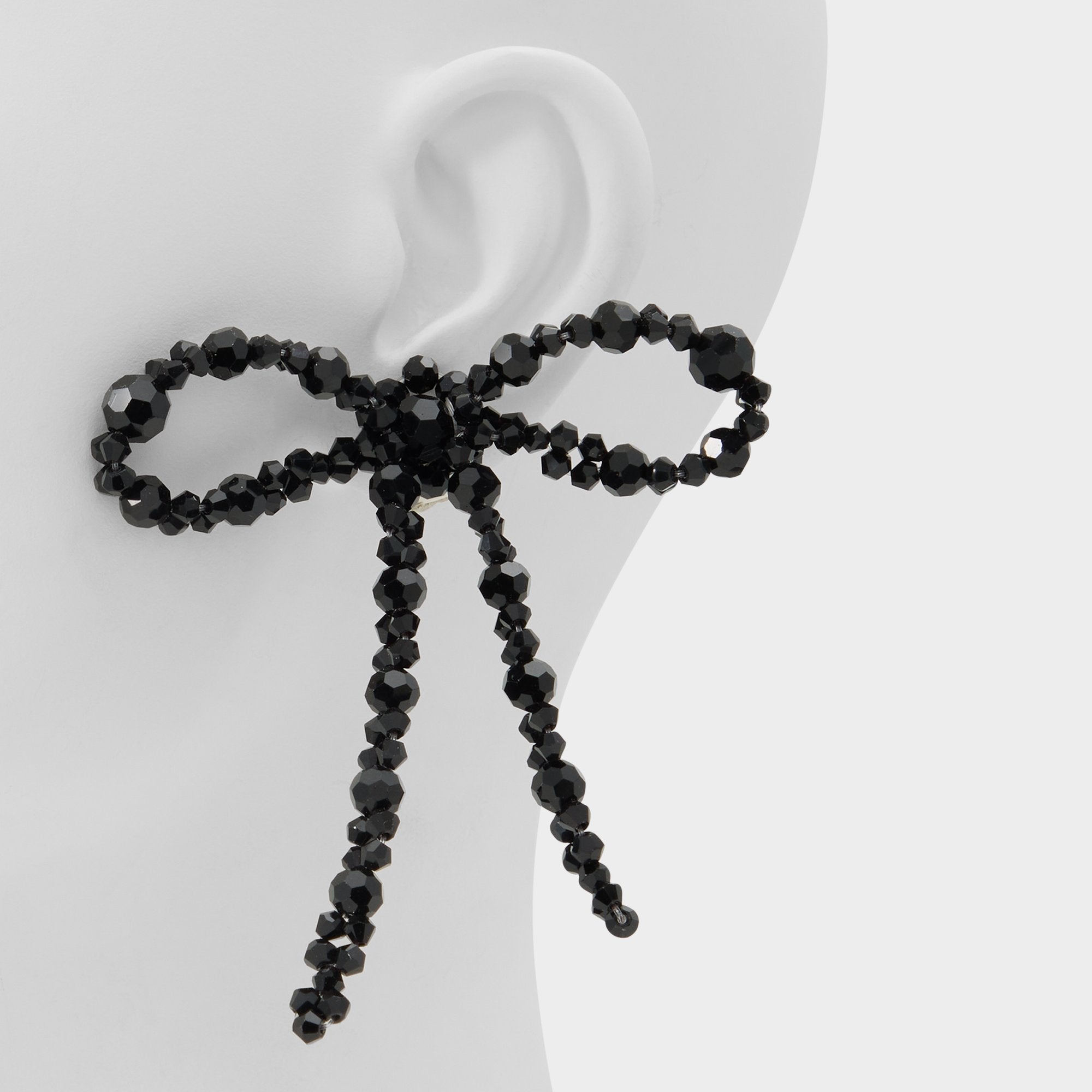 Aldo | Tinsla in Black - Statement earrings