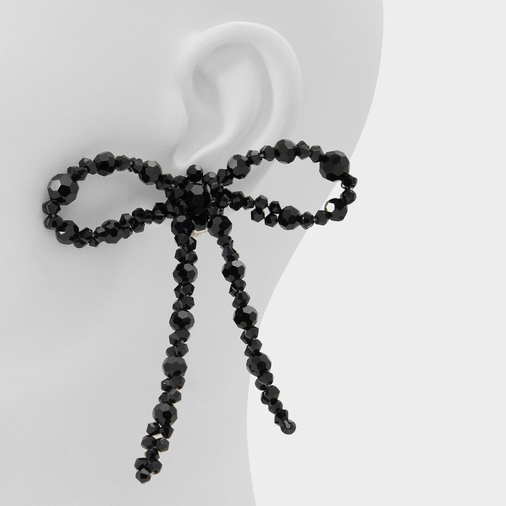 Aldo | Tinsla in Black - Statement earrings
