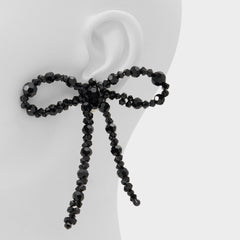 Aldo | Tinsla in Black - Statement earrings