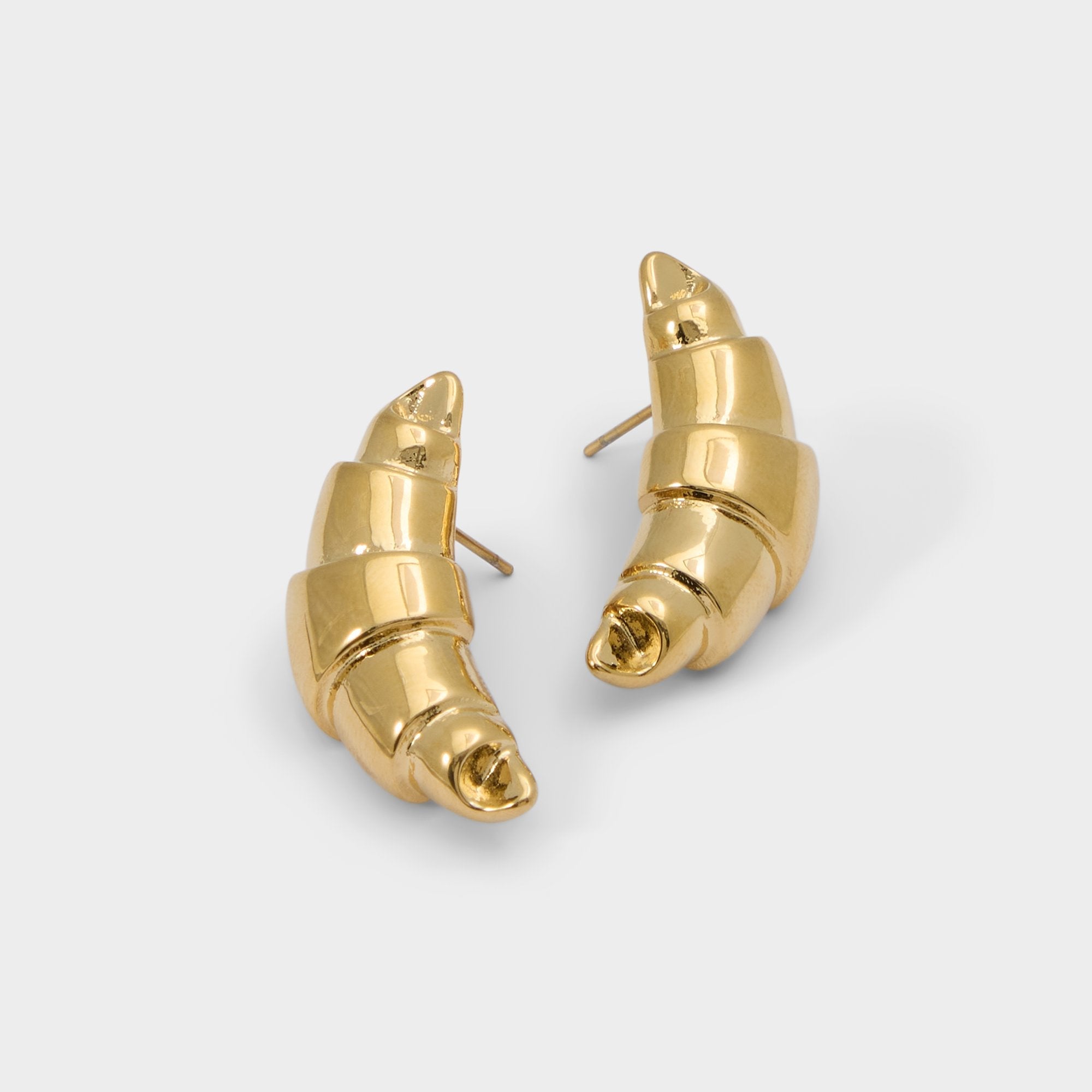 Aldo | Croissants Gold Women's Stainless Steel - Button earrings