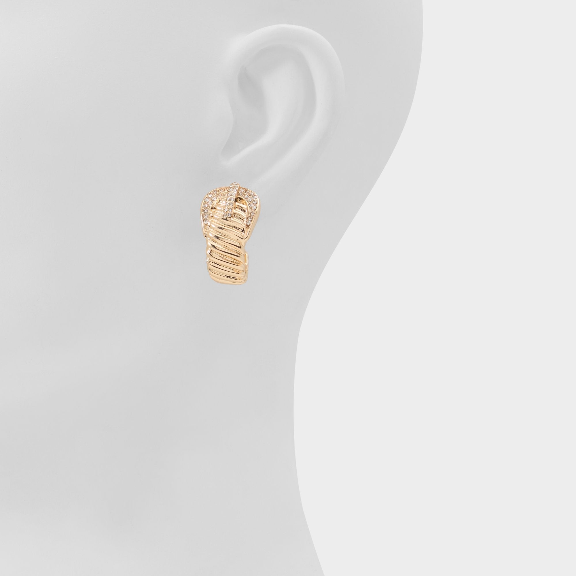 Aldo | Cintura in Gold Clear Multi - Hoop earrings
