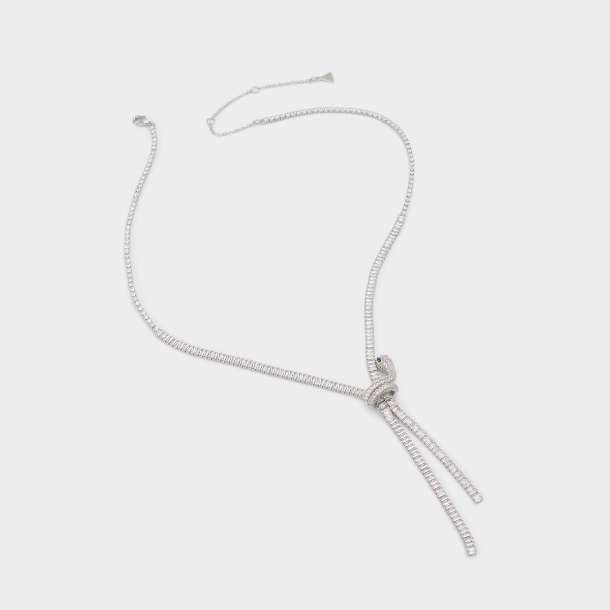 Aldo | Venomarra in Silver Clear Multi - Statement necklace