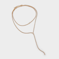 Aldo | Alata Gold/Clear Multi Women's Cubic Zirconia - Necklace