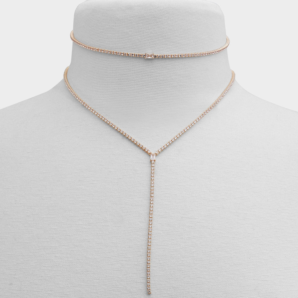 Aldo | Alata Gold/Clear Multi Women's Cubic Zirconia - Necklace