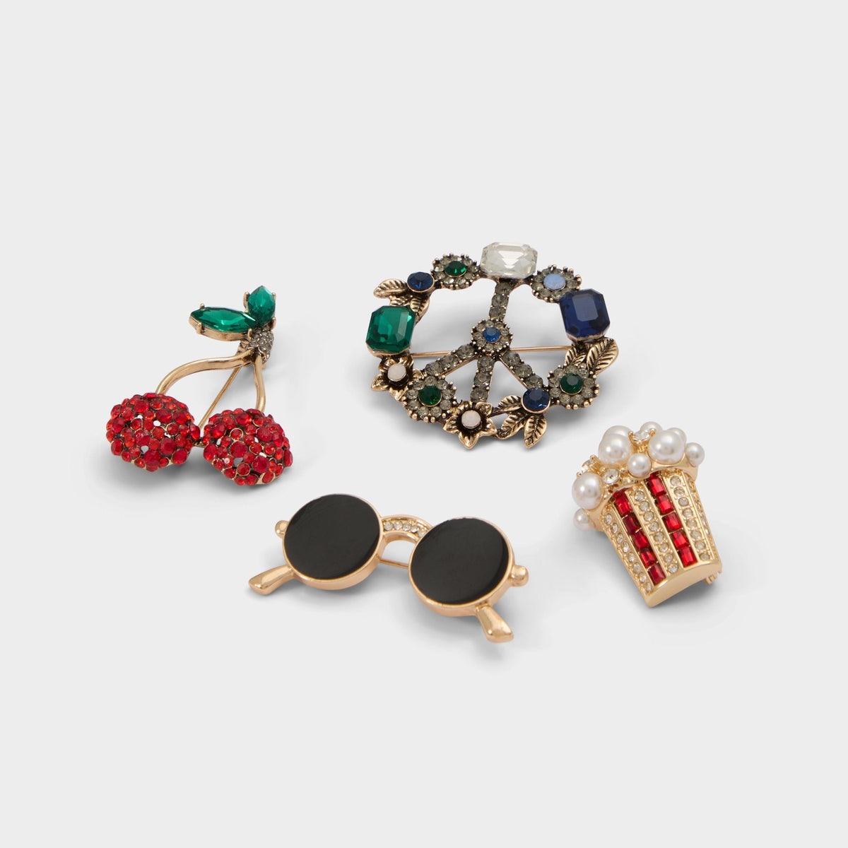 Aldo | Chillvibes in Red - Decorative brooch