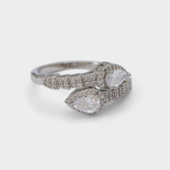 Aldo | Neillie in Silver Clear Multi - Ring