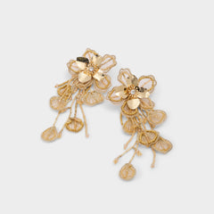 Aldo | Florify in Gold - Statement earrings